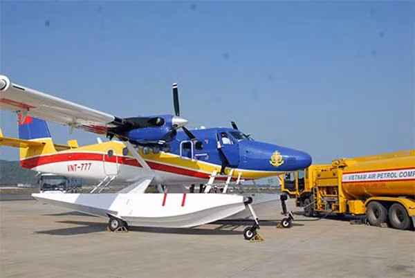 DHC-6-400 của Việt Nam có thể đạt tầm bay tới 1.480km, chở được tới 20 người.