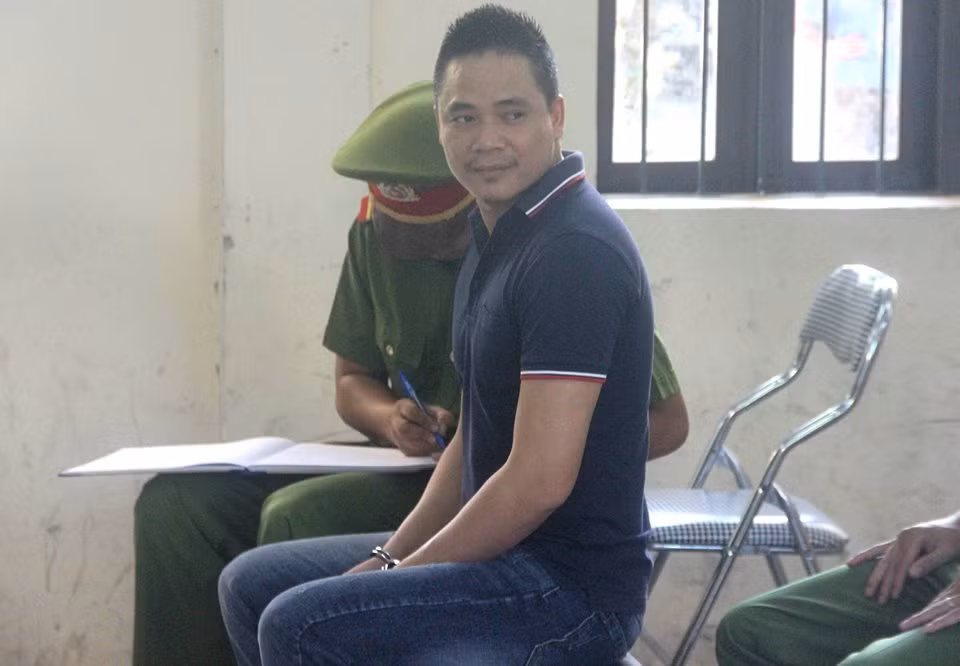 Bị cáo Nguyễn Trọng Phương - người nhắn tin đe dọa Chủ tịch tỉnh Bắc Ninh.