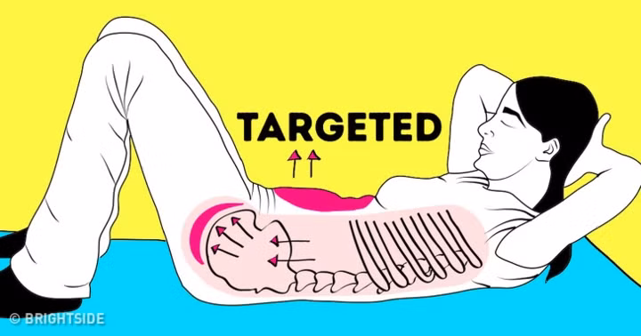 Bạn hãy chọn 4 bài tập dưới đây và tạo thói quen tập luyện hàng ngày. Giữa mỗi bài tập bạn nên nghỉ khoảng 10 giây, sau đó lặp lại thêm một lần nữa.