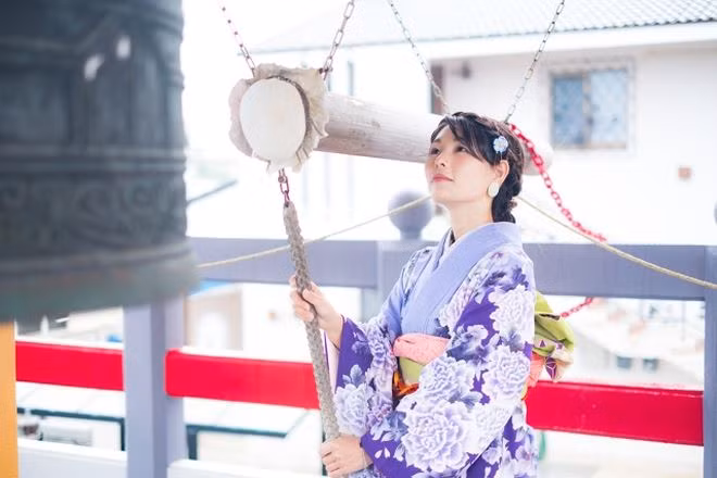 Phu nu Nhat uong gi trong dip Tet truyen thong?