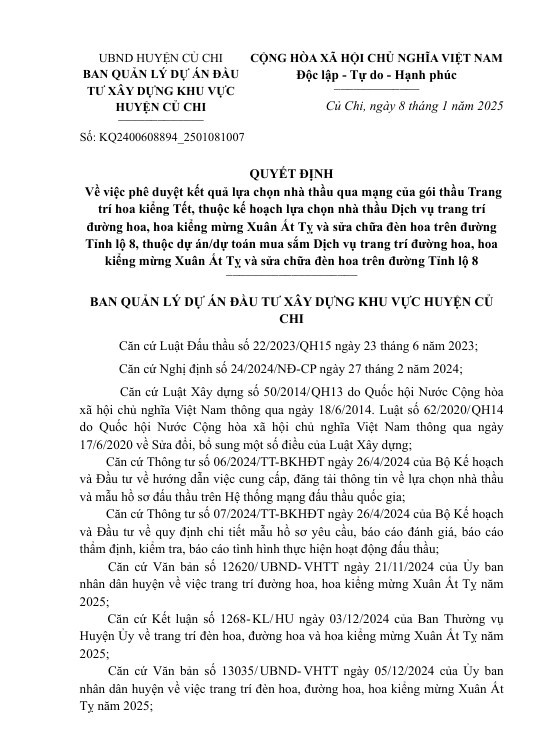 TP HCM: DVCI Củ Chi trúng gói trang trí đường hoa mừng xuân Ất Tỵ TP HCM: DVCI Cu Chi trung goi trang tri duong hoa mung xuan At Ty