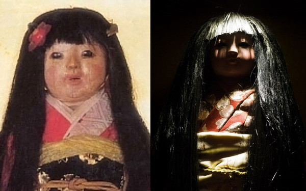 Không lâu sau, gia đình phát hiện chuyện kỳ lạ xảy đến với mái tóc của con búp bê Okiku. Đó là mái tóc của nó từ chỗ dài ngang cằm sau một thời gian dài đến tận đầu gối.