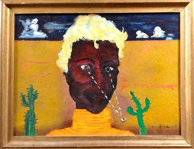 Năm 1994, ông Wilson nhìn thấy một bức tranh xấu xí "Lucy ở đồng hoa" (Lucy in the Field with Flowers) bị ném trong thùng rác. Ông mang nó về nhà và được bạn gợi ý sưu tầm tranh càng xấu càng tốt.