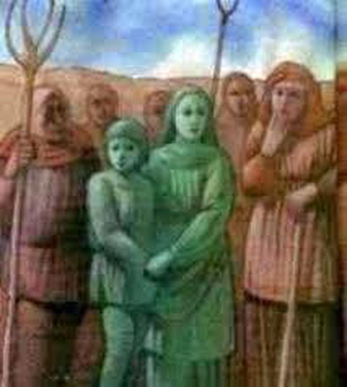 Theo đó, cô bé kể rằng hai chị em đến từ một nơi có tên Saint Martin. Họ sống dưới lòng đất và gần như không tiếp xúc với ánh sáng mặt trời.