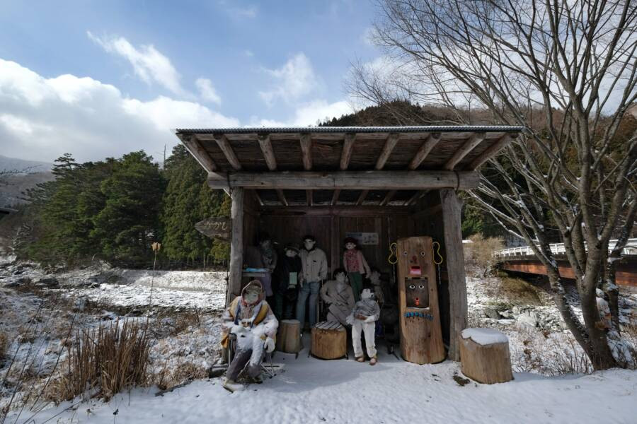 Bà Tsukimi cho hay làm như vậy nhằm khiến ngôi vàng trông bớt vắng vẻ hơn tuy nhiên nhiều du khách vẫn cảm thấy sự buồn bã và hoang vu ở đây. Theo thời gian, bà Tsukimi tạo ra hơn 400 con búp bê nhằm "hồi sinh" ngôi làng Nagoro.