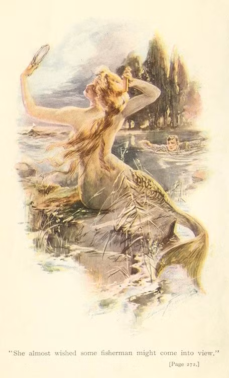 Sau đó, nàng tiên cá sẽ lấy hài cốt của những nạn nhân để làm nhạc cụ hết sức rùng rợn.