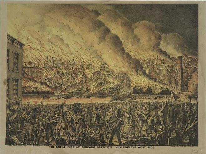 Ngày 8/10/1871 trở thành "ngày đen tối" trong lịch sử bang Chicago, Mỹ. Nguyên do là bởi vào ngày hôm ấy, một trận đại hỏa hoạn gây hậu quả nghiêm trọng xảy ra.