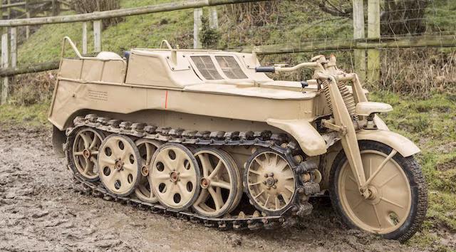 Tính đến năm 1944, quân đội Đức quốc xã có tổng cộng hơn 8.000 chiếc Kettenkrad.