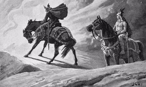 Cụ thể, hiệp sĩ Sigurd chinh chiến nhiều nơi và đối đầu với nhiều kẻ thù nguy hiểm. Trong một lần giao chiến với Mael Brigte Tusk, Sigurd có hành vi gian lận.