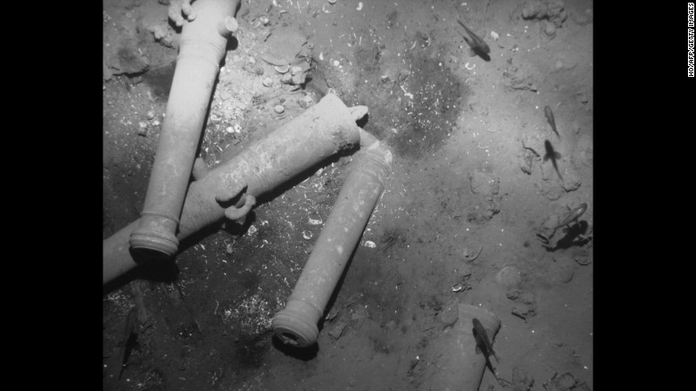 Theo ước tính, kho báu trên tàu San José chở lúc bị đánh đắm trị giá khoảng 17 tỷ USD.