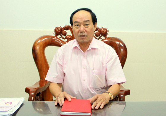 Ong Nguyen Van Quan tai dac cu Bi thu Thanh uy Soc Trang
