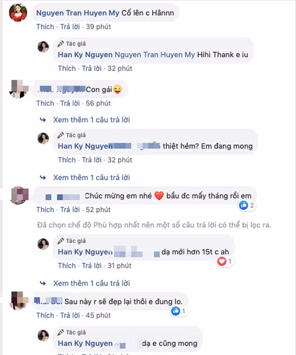 Mang thai lan 2, Ky Han lan dau khoe bung bau, tu nhan xau-Hinh-3