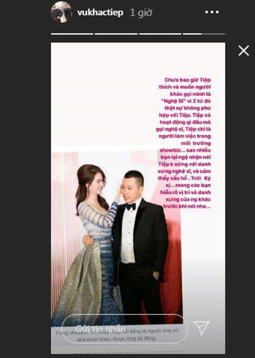 Khac Tiep noi gi khi bi che khong xung voi danh xung nghe si?