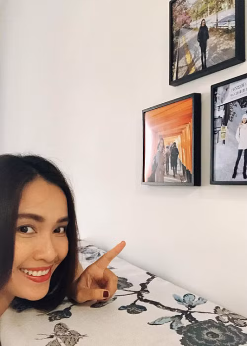 Giống Tóc Tiên, Ái Phương cũng mong muốn xách vali du lịch. 2 địa điểm cô yêu thích là đến Mỹ và Nhật.