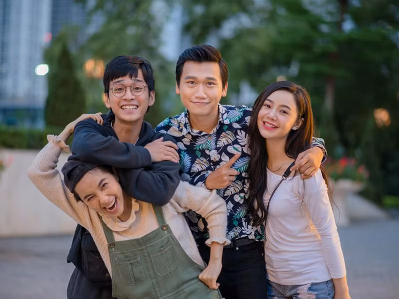  Xuân Nghị đang nhận được sự chú ý của nhiều khán giả với vai Bách trong "Nhà trọ Balanha". Bách là nhân vật tán gái siêu đẳng. Ảnh: VTV