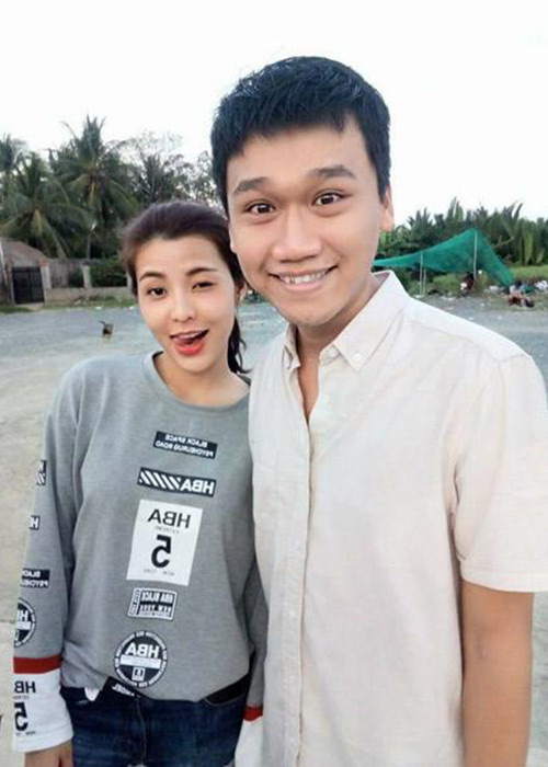 Ngoài đời, Xuân Nghị từng hẹn hò Tường Vy. Nam diễn viên cho biết họ đã có tình cảm với nhau được vài tháng trước khi tham gia gameshow Love house. Ảnh: Khám phá