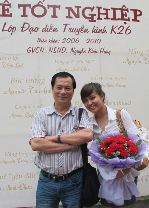 Năm 2006, Hoàng Thùy Linh thi đỗ thủ khoa lớp Đạo diễn truyền hình - Đại học Sân khấu Điện ảnh. Tuy nhiên, cô mất điểm khi lộ bảng điểm be bét. Ảnh: Yan