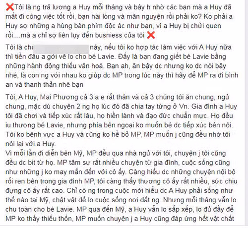 Phung Ngoc Huy luon chu cap cho con, mat viec vi bi antifan chui-Hinh-3