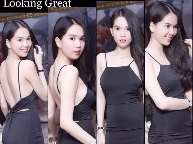  Gương mặt của Ngọc Trinh hiện tại không thay đổi quá nhiều so với cách đây ít năm.