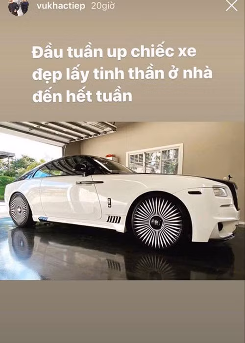 Anh còn động viên bản thân giữ tinh thần lạc quan dù đôi lúc cảm thấy cuồng chân muốn ra ngoài cà phê với bạn bè.