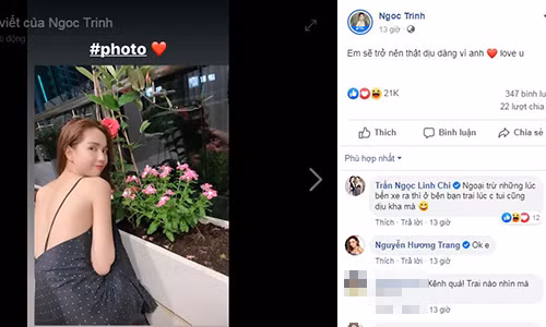 Vi ban trai, ngoai giu dang gay, Ngoc Trinh con thay doi dieu nay!