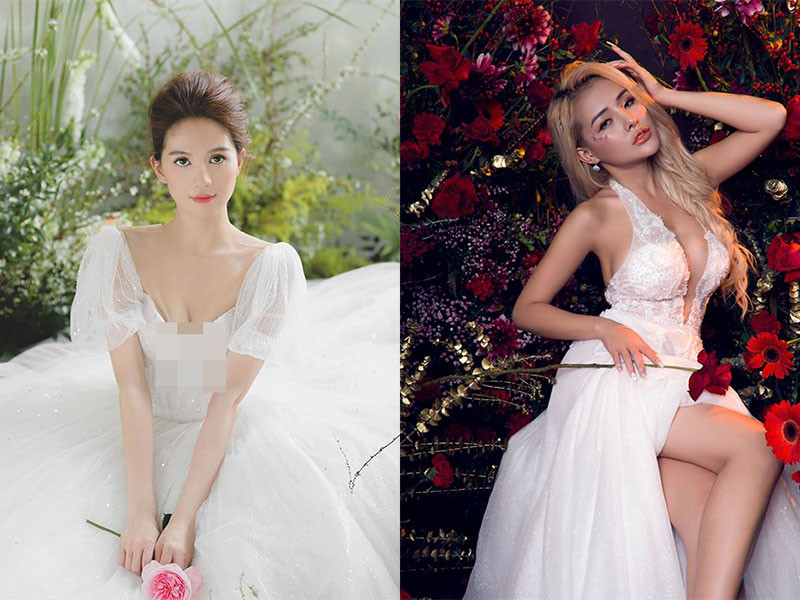 Nếu như Ngọc Trinh có xưng danh "Nữ hoàng nội y", Ngân 98 được biết đến là hot girl.