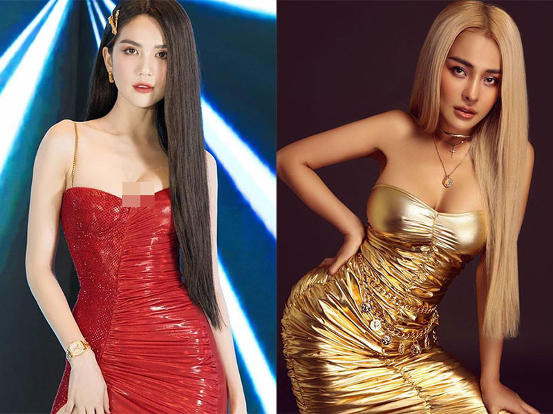 Mới đây, để đáp trả tin đồn "đi khách", Ngân 98 bất ngờ nhắc đến Ngọc Trinh. "Chứ Ngân mà chịu làm gái thì bây giờ Ngân giàu như chị Ngọc Trinh, có khi còn hơn luôn đó mấy bạn", Ngân 98 viết. Nhiều người đặt nghi vấn Ngân 98 "đá xéo" Ngọc Trinh. Tuy nhiên, Ngân 98 khẳng định cô không ám chỉ đàn chị "đi khách" mà chỉ muốn nói đến sự giàu có của Ngọc Trinh.