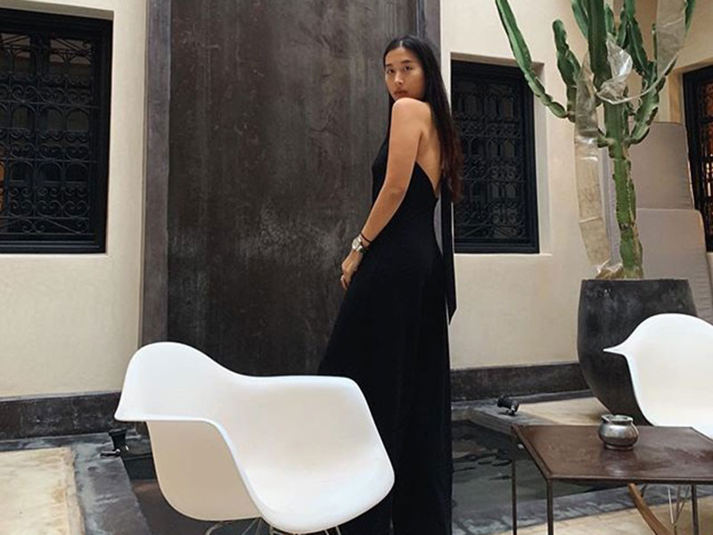 Cô được khen ngày càng gợi cảm sau khi chia tay Huỳnh Anh.