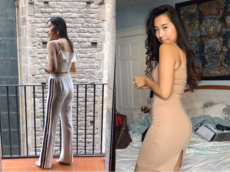 Mới đây, Y Vân khoe ảnh lột xác nhờ tập gym.