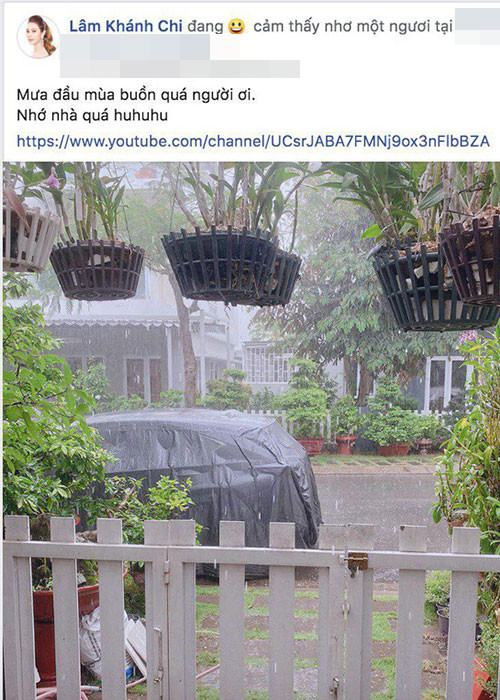 Sau khi về nhà mẹ đẻ sống, Lâm Khánh Chi bày tỏ nỗi nhớ một người khiến fan càng nghi vấn cô và chồng sắp làm lành.