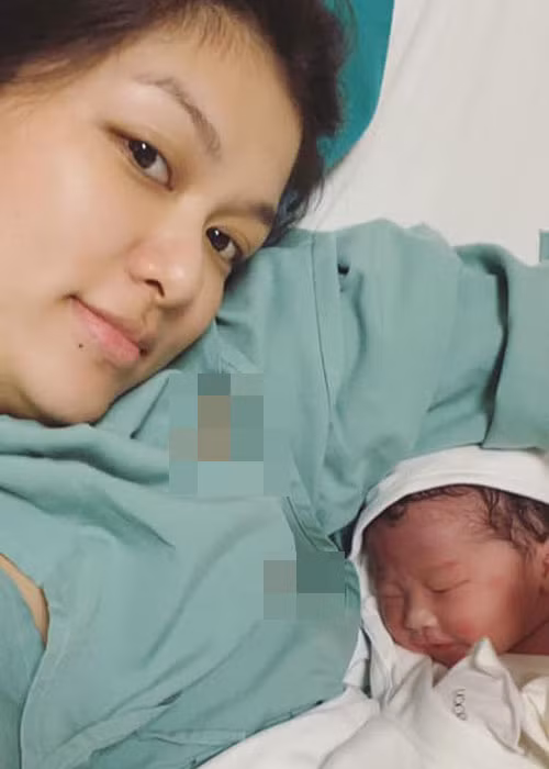  Hoa hậu Oanh Yến sinh con thứ 6 vào chiều ngày 9/4 tại một bệnh viện ở TP.HCM.