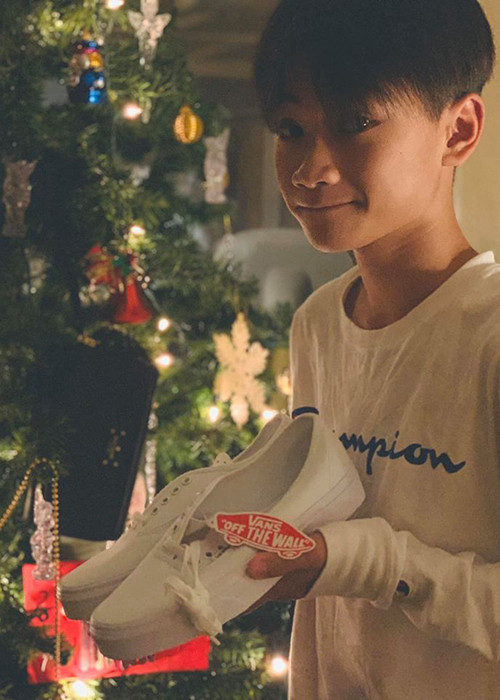 Con trai của Kim Hiền nay đã 15 tuổi.