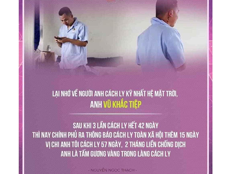 Trước đó, ông bầu gốc Nam Định trải qua 3 lần cách ly: tự cách ly ở nhà sau khi từ Italy về Việt Nam, cách ly tại trung tâm Cát Lái (Quận 2, TP HCM) và cách ly khi chung cư của ông bầu có 1 ca nhiễm COVID-19.