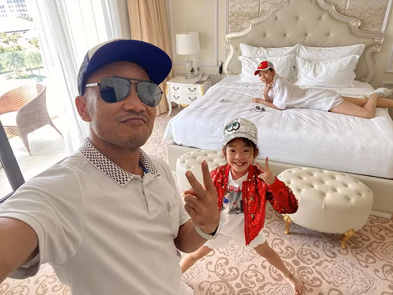 Trước khi tình hình COVID-19 có diễn biến phức tạp, vợ chồng Xuân Lan thường đưa con gái đi du lịch.