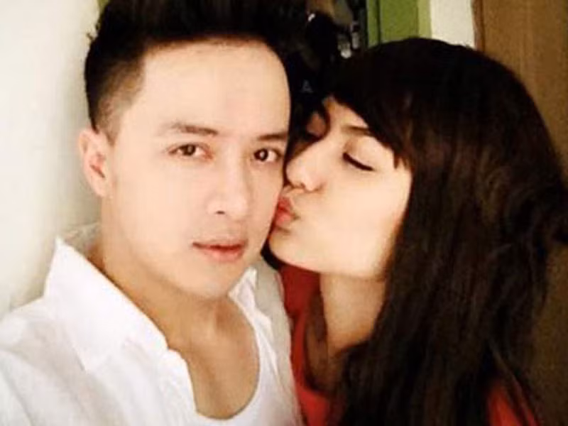 Mối quan hệ giữa Cao Thái Sơn với Hồng Quế và Ngọc Bích bị nhiều người cho là chiêu PR tên tuổi. Ảnh: Khám phá