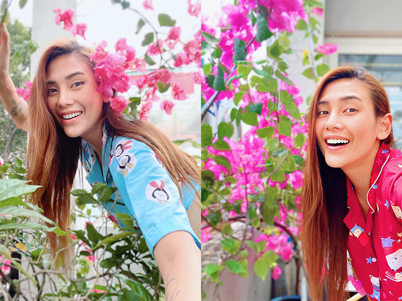 Sau khi hoàn thành cách ly tập trung do về từ Mỹ, Võ Hoàng Yến trở về nhà tiếp tục cách ly xã hội.