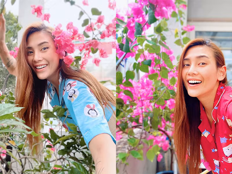 Sau khi hoàn thành cách ly tập trung do về từ Mỹ, Võ Hoàng Yến trở về nhà tiếp tục cách ly xã hội.