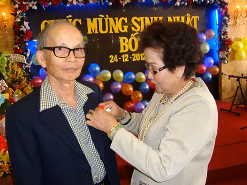 Nói về cuộc hôn nhân với bố của Hoài Linh, bà tiết lộ cả hai chưa một lần gây lộn, chưa từng nói hỗn, giận hờn nhau. Ảnh: Ngôi sao