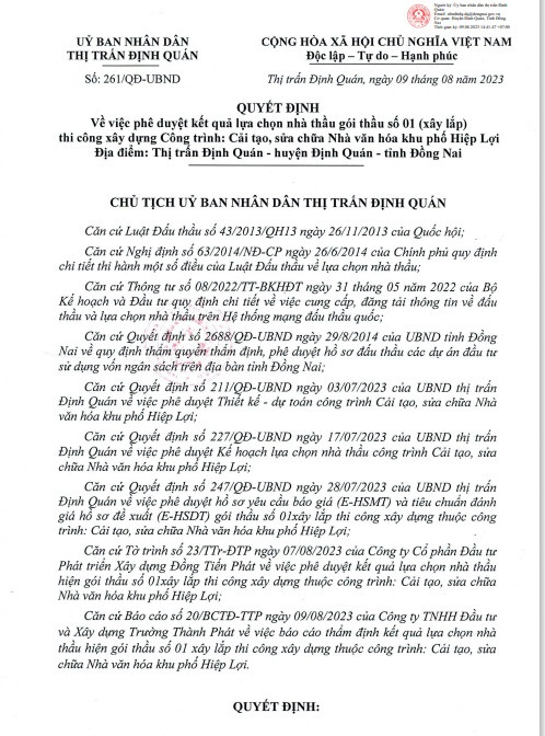 Dong Nai: Mot ngay Cty Ngoc Tung trung 2 goi thau tai Dinh Quan-Hinh-3