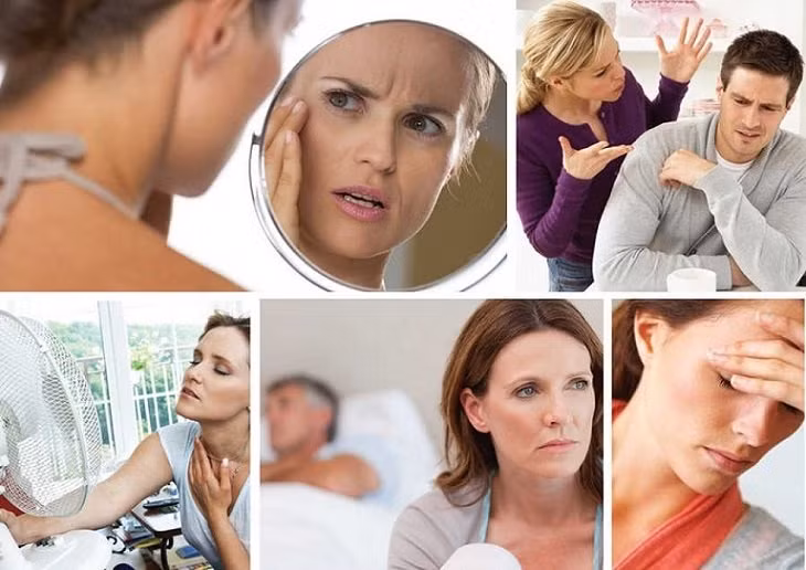 Biểu hiện của hội chứng mãn kinh chủ yếu xảy ra thời điểm trước và sau mãn kinh (từ 45-52 tuổi). Nguyên nhân của tình trạng này là do suy giảm chức năng buồng trứng, ảnh hưởng đến nội tiết tố estrogen trong cơ thể.