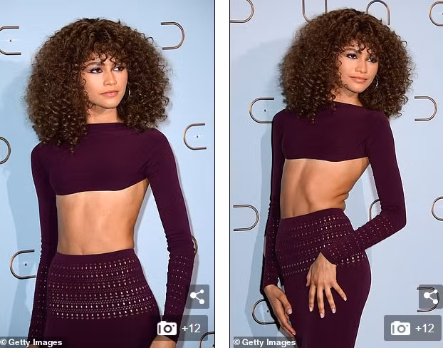 Người đẹp mặc chiếc áo crop top cao, khoe vùng bụng không thể săn gọn hơn.