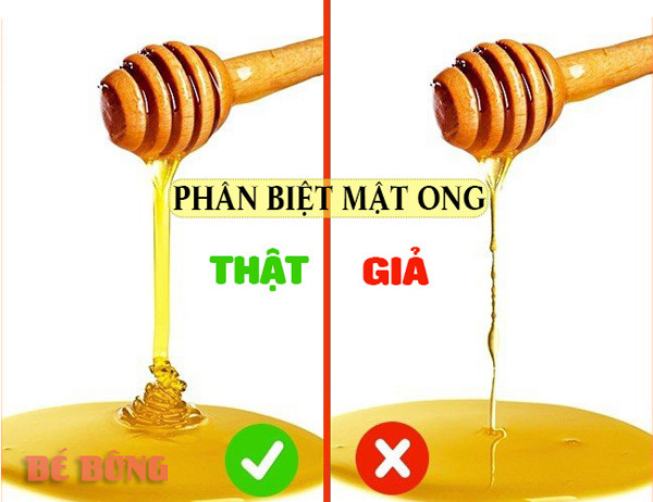 Đáng lưu ý, những cơ sở làm mật ong giả thường tận dụng dụng cụ đơn giản, hoàn toàn không được tiệt trùng đảm bảo an toàn. Có thể nói mật ong giả rất bẩn, thậm chí được ví bẩn hơn cả dầu thải. Sử dụng chúng hàng ngày sẽ gây tổn thương gan, thận không thể phục hồi. Để phân biệt được mật ong thật hay giả, bạn có thể áp dụng những cách đơn giản dưới đây.