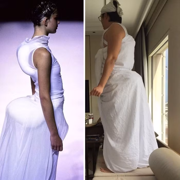 Những đường cong hoàn mỹ.