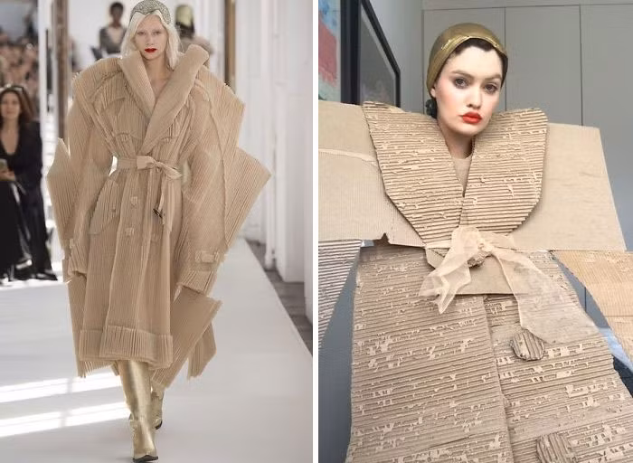 Từ lúc mặc bộ đồ này, hàng xóm đã ủng hộ thêm mấy cân đồng nát, giấy bìa.