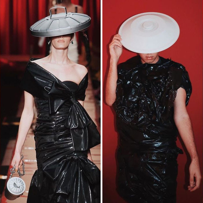 Nắm thùng rác và túi rác thì em thiếu gì!