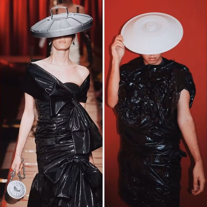 Nắm thùng rác và túi rác thì em thiếu gì!