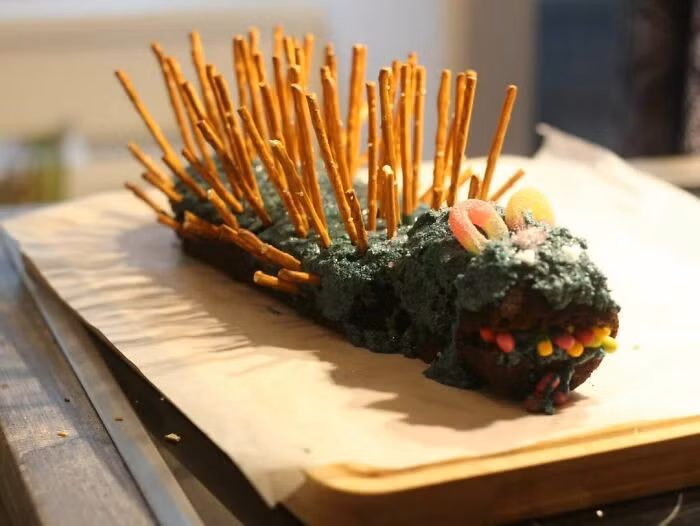 Đây giống một con cá sấu hơn là nhím.