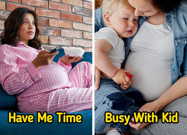  Mang thai lần 2 mệt mỏi hơn. Mang thai lần 1, bạn tràn đầy hi vọng, được người thân đặc biệt quan tâm chăm sóc. Bạn cũng có nhiều thời gian rảnh để chăm sóc bản thân và chuẩn bị đón bé chào đời.