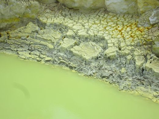 Các nhà khoa học lý giải độ đậm nhạt của màu xanh lá cây trong nước ao phụ thuộc vào độ nghiêng của tia nắng Mặt trời và lượng khoáng chất có trong nước.