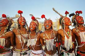 Bộ lạc Wodaabe ở sa mạc Sahel, châu Phi có phong tục cướp vợ trong lễ hội Gerewol hàng năm. Vào ngày diễn ra lễ hội, nam giới sẽ vẽ mặt, trang trí bằng lông vũ và nhảy điệu Yaake để thu hút bạn tình.